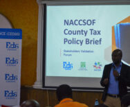 VALIDATION AND ENGAGEMENT SESSION ON THE DRAFT NAKURU TAX POLICY